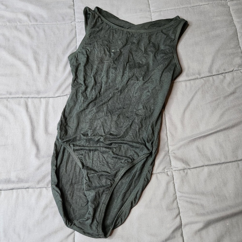 Motionwear Black Dance Leotard